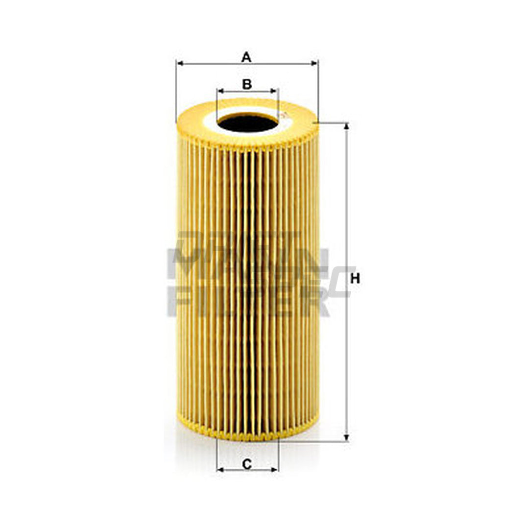 Mercedes Engine Oil Filter Kit - Mann 6061800109