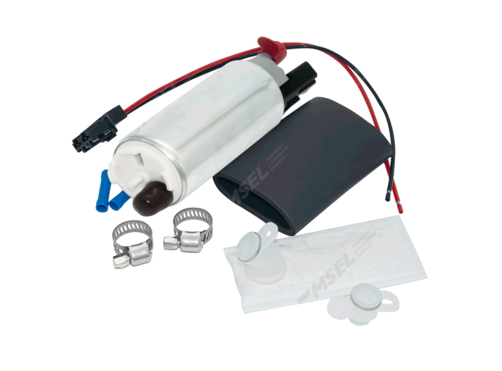 Walbro / TI Automotive GSS341 255LPH High Pressure Intank Fuel Pump Kit / Offset Ports