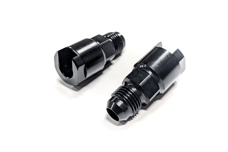 Haltech Flex Fuel Fittings 3/8 "GM Spring Lock" to -6AN Male HT-011030