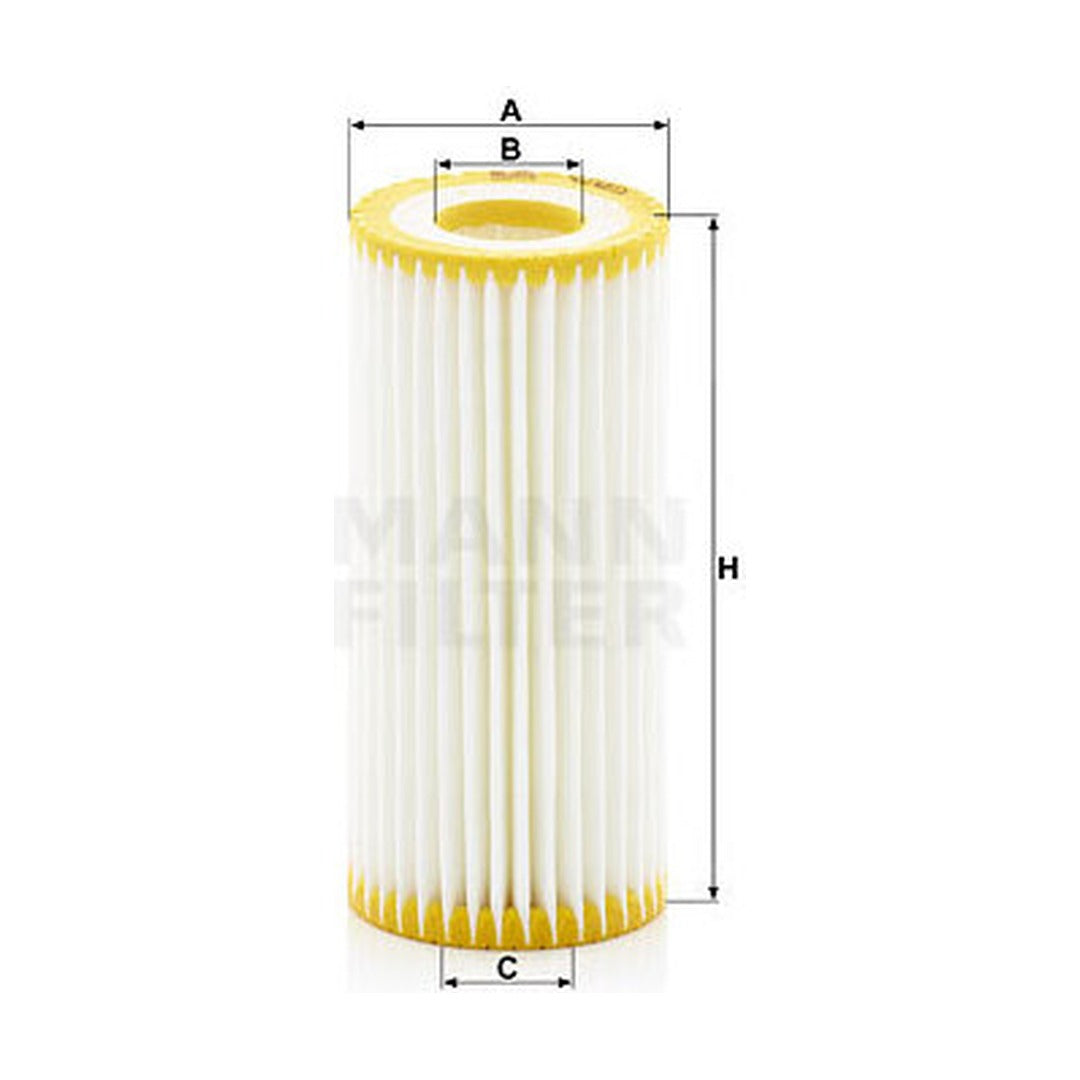 Audi Porsche VW Engine Oil Filter Kit - Mann HU6013Z