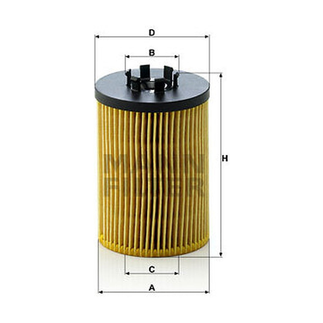 BMW Engine Oil Filter - Mann HU715/5X