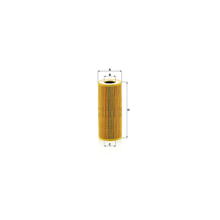 Audi Porsche VW Engine Oil Filter - Mann HU7029Z