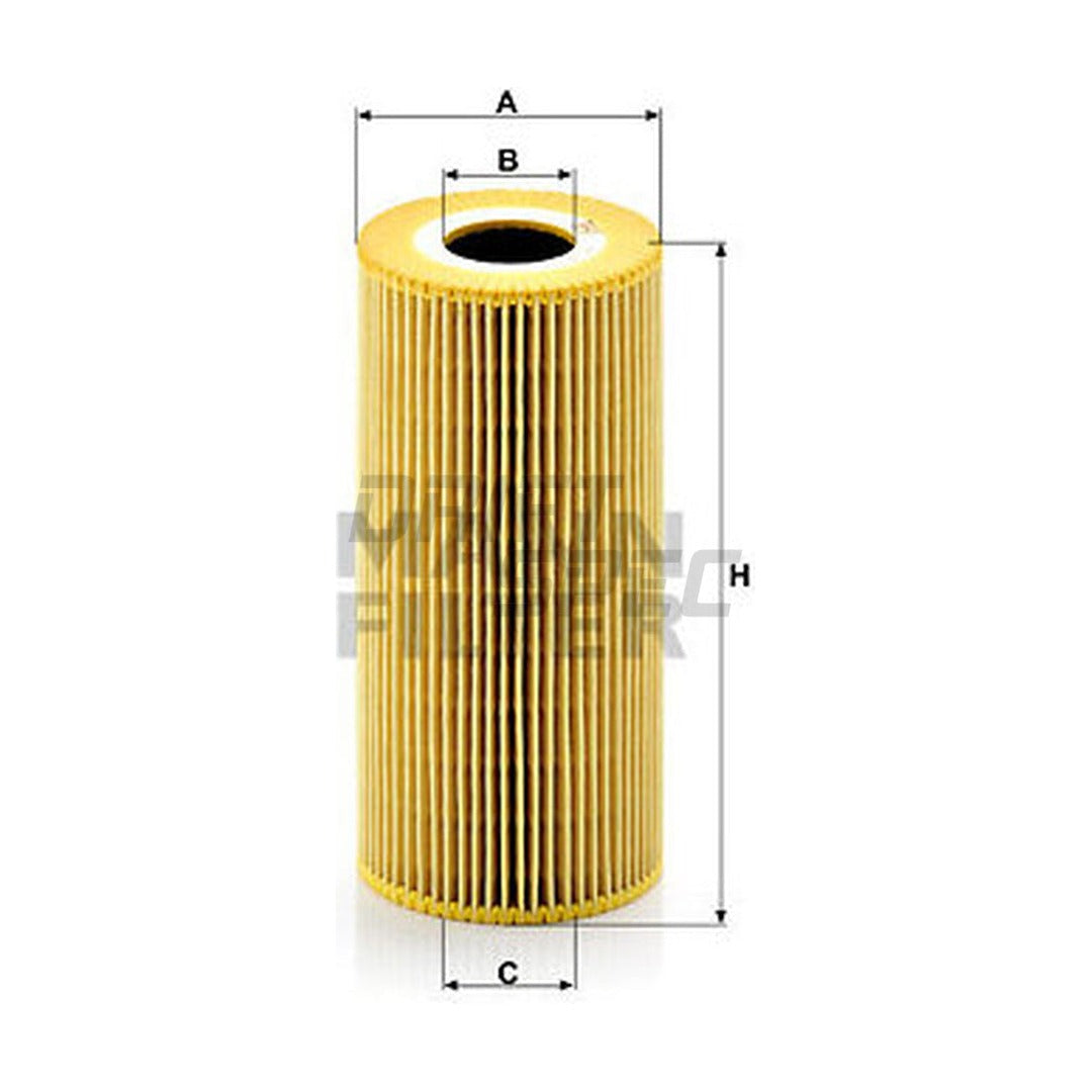 Mercedes Engine Oil Filter Kit - Mann 6061800109