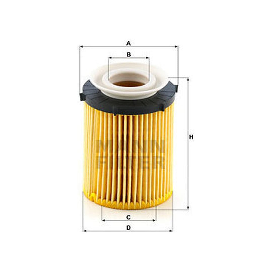 Mercedes Oil Filter Kit - Mann 2701800109