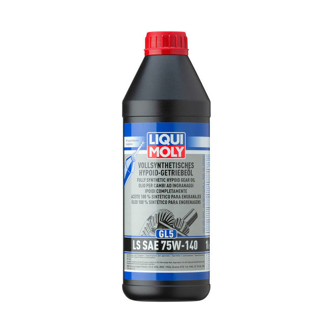 LIQUI MOLY FULLY SYNTHETIC HYPOID GEAR OIL (GL5) LS SAE 75W-140