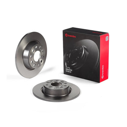 Brembo Rear Brake Disc 282mm - VW Golf Mk5/Mk6 1K/5K, Jetta, Passat B6/B7, Tiguan 5N, Audi A3 8P, Octavia 1Z | 08.A202.11