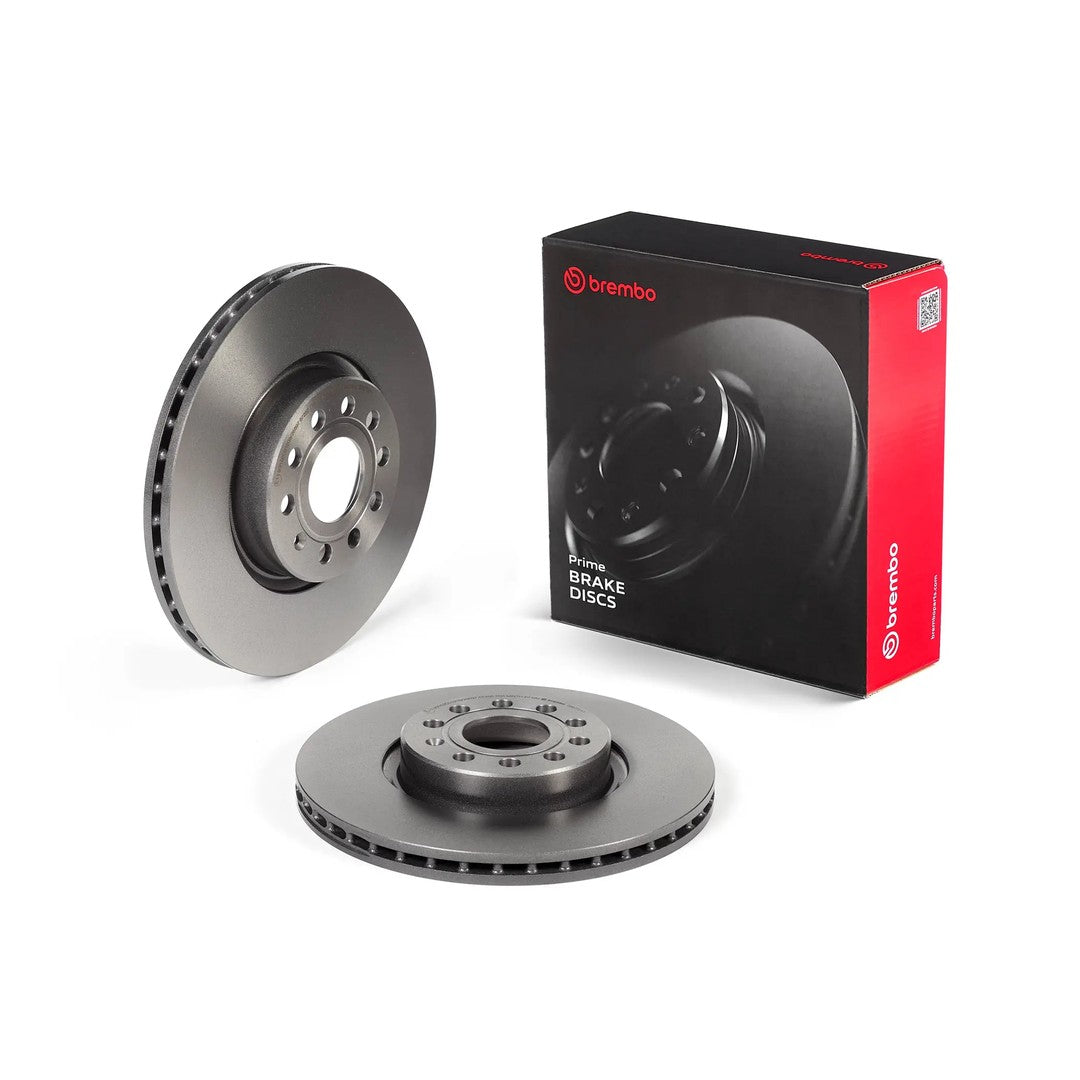 Brembo Front Brake Disc 312mm - VW Golf Mk5/Mk6/Mk7 GTI 1K/5K/5G, Audi A3 8P/8V, Skoda Octavia RS 1Z, Seat Leon 1P | 09.9772.11