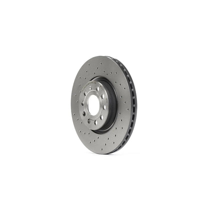 Brembo Xtra Front Drilled Brake Disc 312mm - VW Golf Mk5/Mk6/Mk7 GTI 1K/5K/5G, Audi A3 8P/8V, Skoda Octavia RS 1Z, Seat Leon 1P | 09.9772.1X