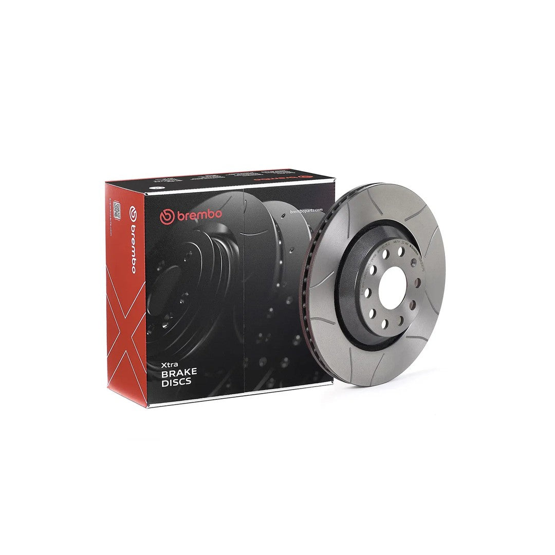 Brembo Max Rear Slotted Brake Disc 310mm - VW Golf R Mk6/Mk7, Audi S3/RS3 8V, TTS 8S | 09.A200.75