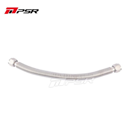 PSR -12AN -10AN Stainless Steel Turbo Oil Drain/Return flexible Pipe 300mm/450mm/600mm