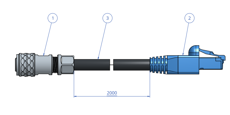 Link G5 Ethernet Cable - connection diagram