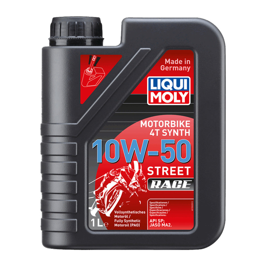 LIQUI MOLY MOTORBIKE 4T SYNTH 10W-50 STREET RACE 1L