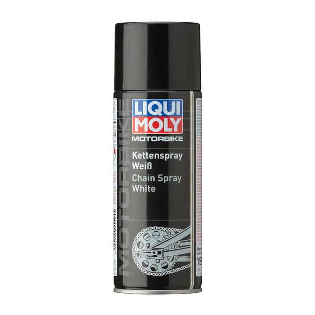 LIQUI MOLY MOTORBIKE CHAIN SPRAY WHITE 400ML