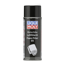 LIQUI MOLY MOTORBIKE FOAM FILTER OIL (SPRAY) 400ML