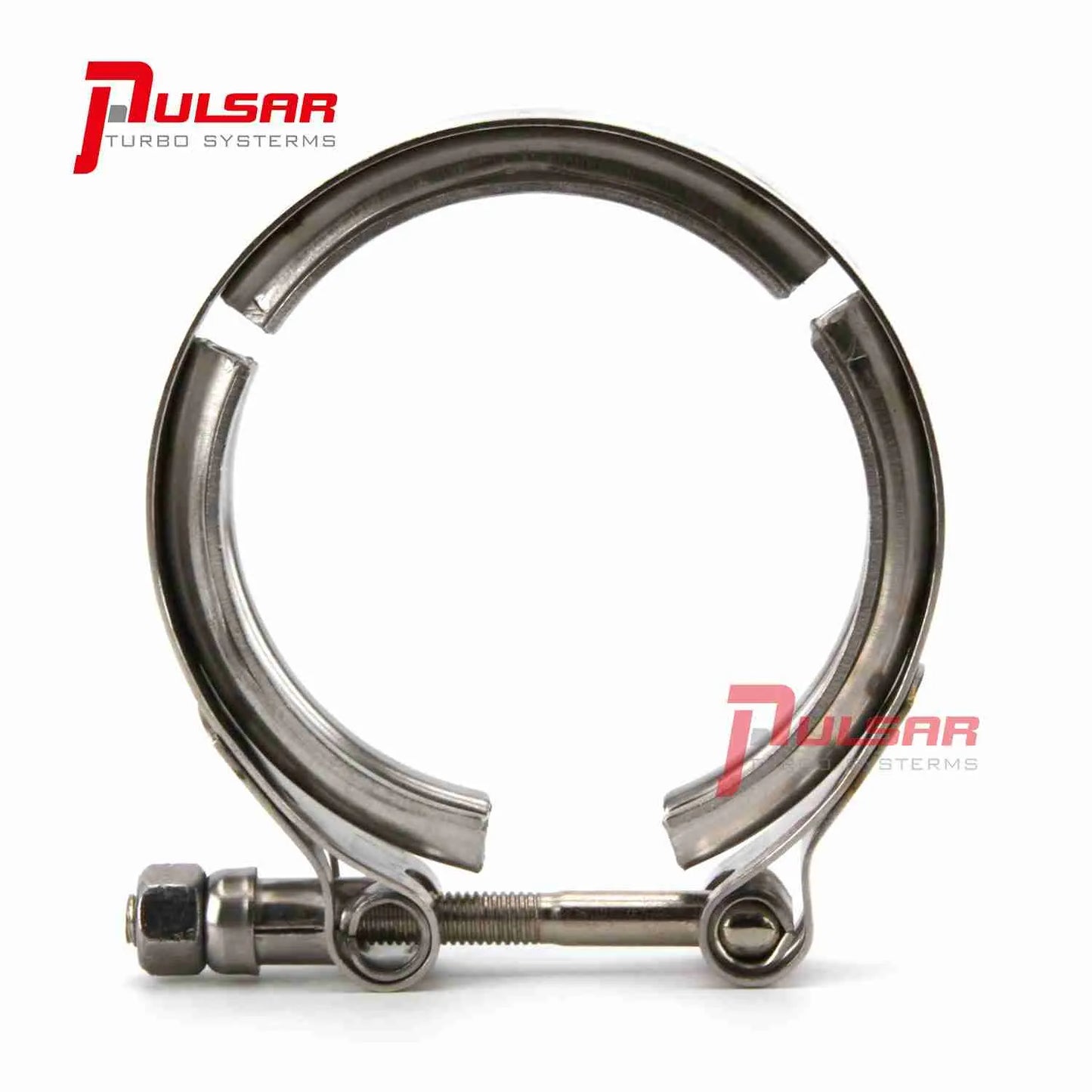 Pulsar 3” Stainless Steel V-Band Flange & Clamp Kit for Precision Turbo T4 T67 T72 T76 164376101