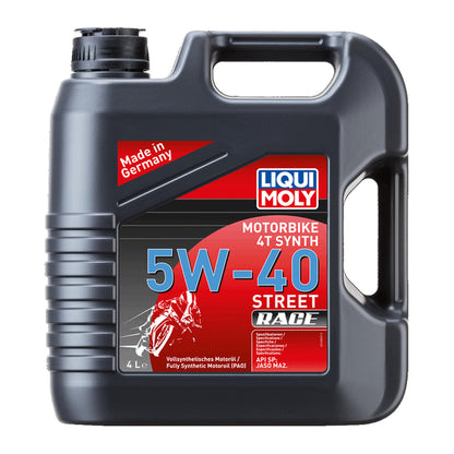 LIQUI MOLY MOTORBIKE 4T SYNTH 5W-40 STREET RACE 4L