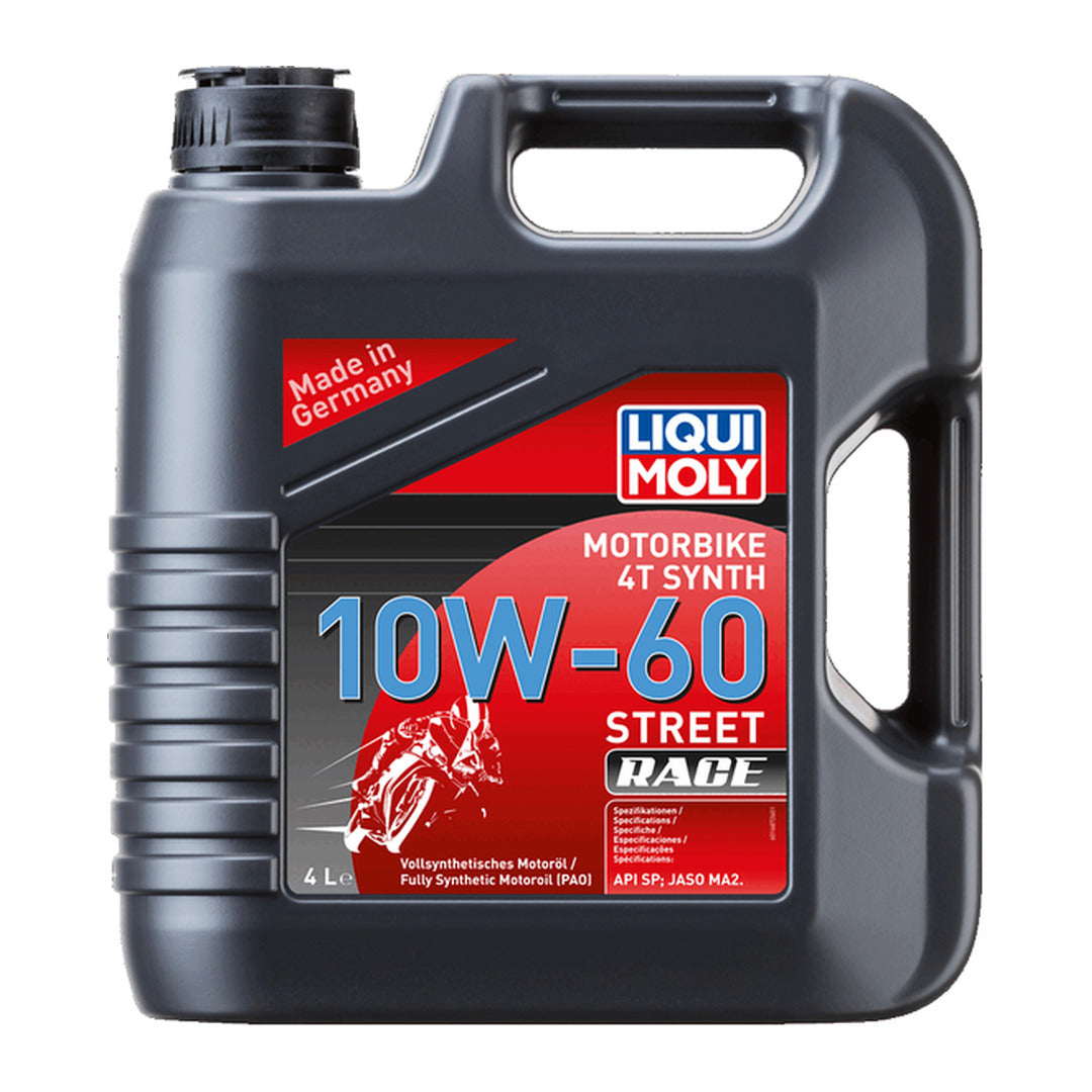 LIQUI MOLY MOTORBIKE 4T SYNTH 10W-60 STREET RACE 4L