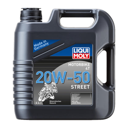 LIQUI MOLY MOTORBIKE 4T 20W-50 STREET 4L