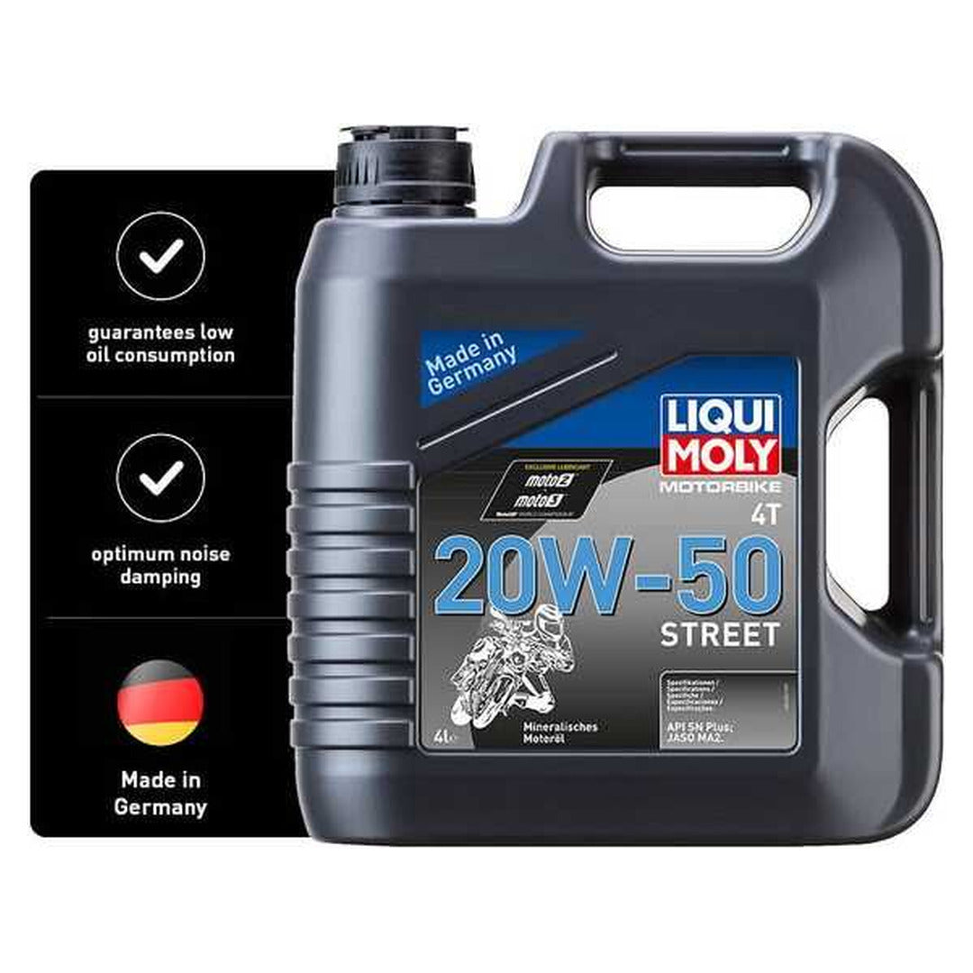 LIQUI MOLY MOTORBIKE 4T 20W-50 STREET 4L