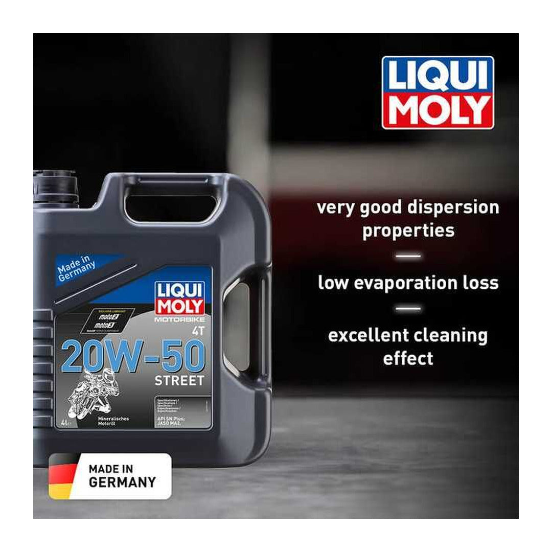 LIQUI MOLY MOTORBIKE 4T 20W-50 STREET 4L