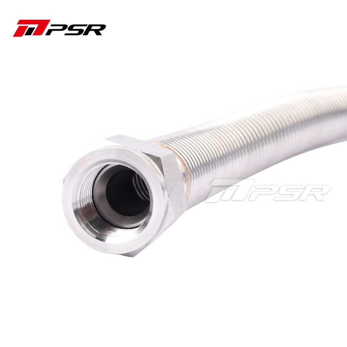 PSR -12AN -10AN Stainless Steel Turbo Oil Drain/Return flexible Pipe 300mm/450mm/600mm