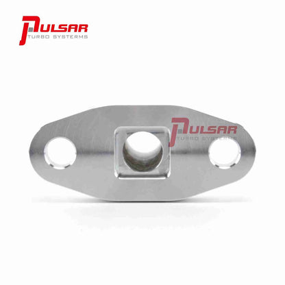Pulsar -10 AN Extended Oil Drain Flange Install Kit for T4 Turbo