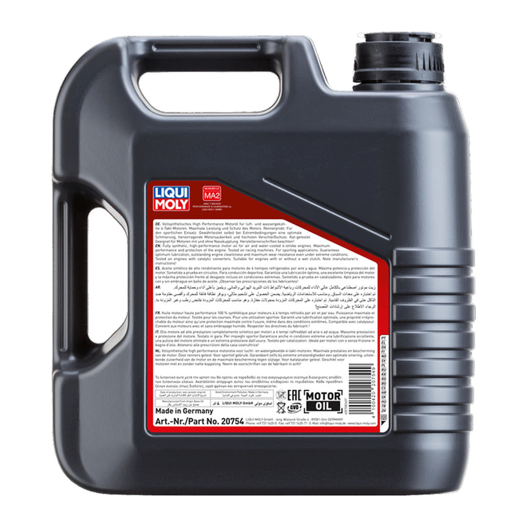 LIQUI MOLY MOTORBIKE 4T SYNTH 10W-40 STREET RACE 4L