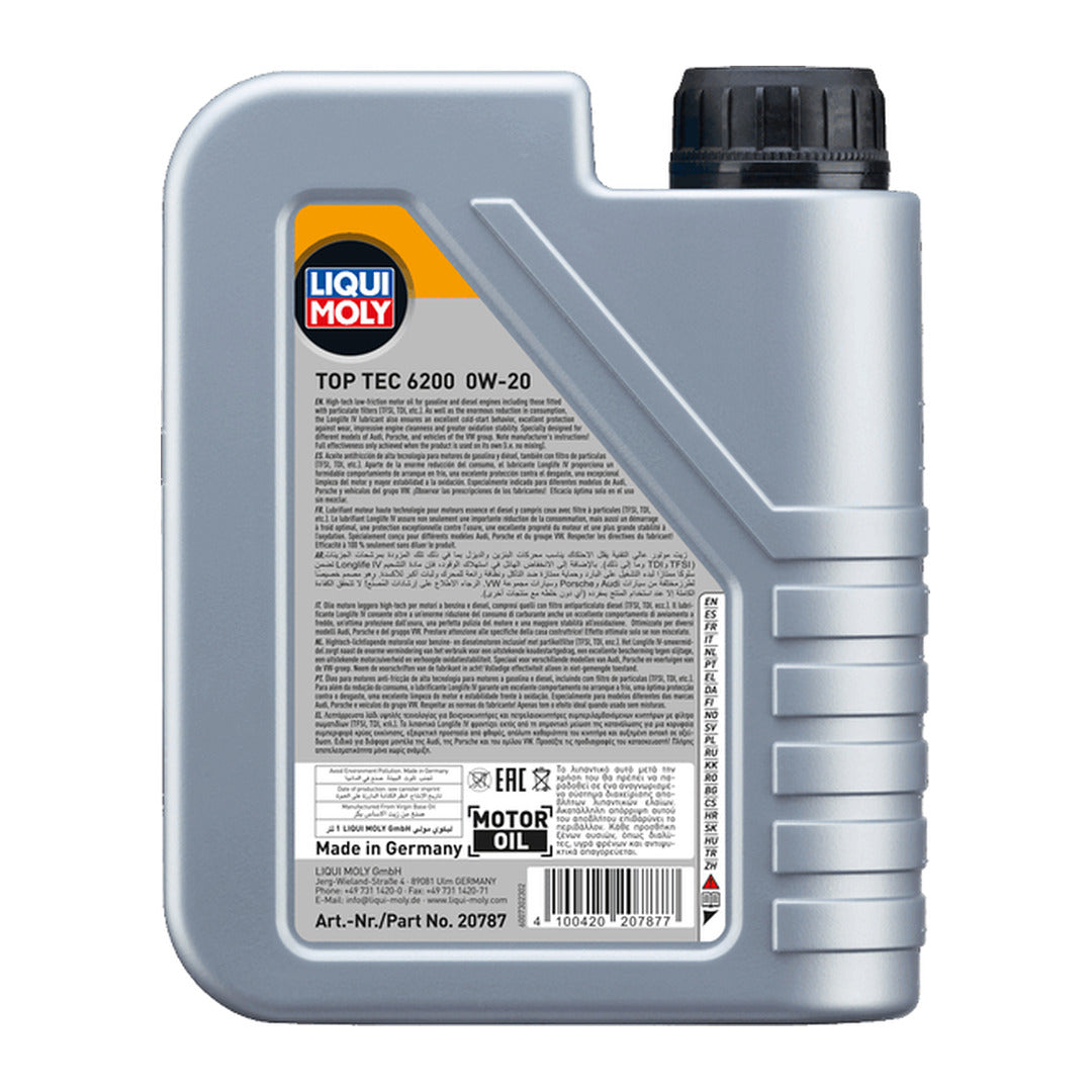 LIQUI MOLY TOP TEC 6200 0W-20 1L