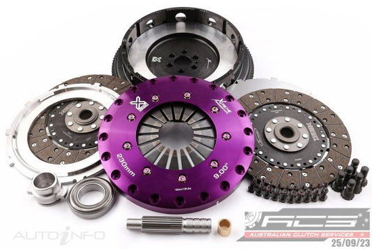 Xtreme Performance Organic Twin Plate Clutch Kit Incl FW Nissan RB20 RB25 RB26