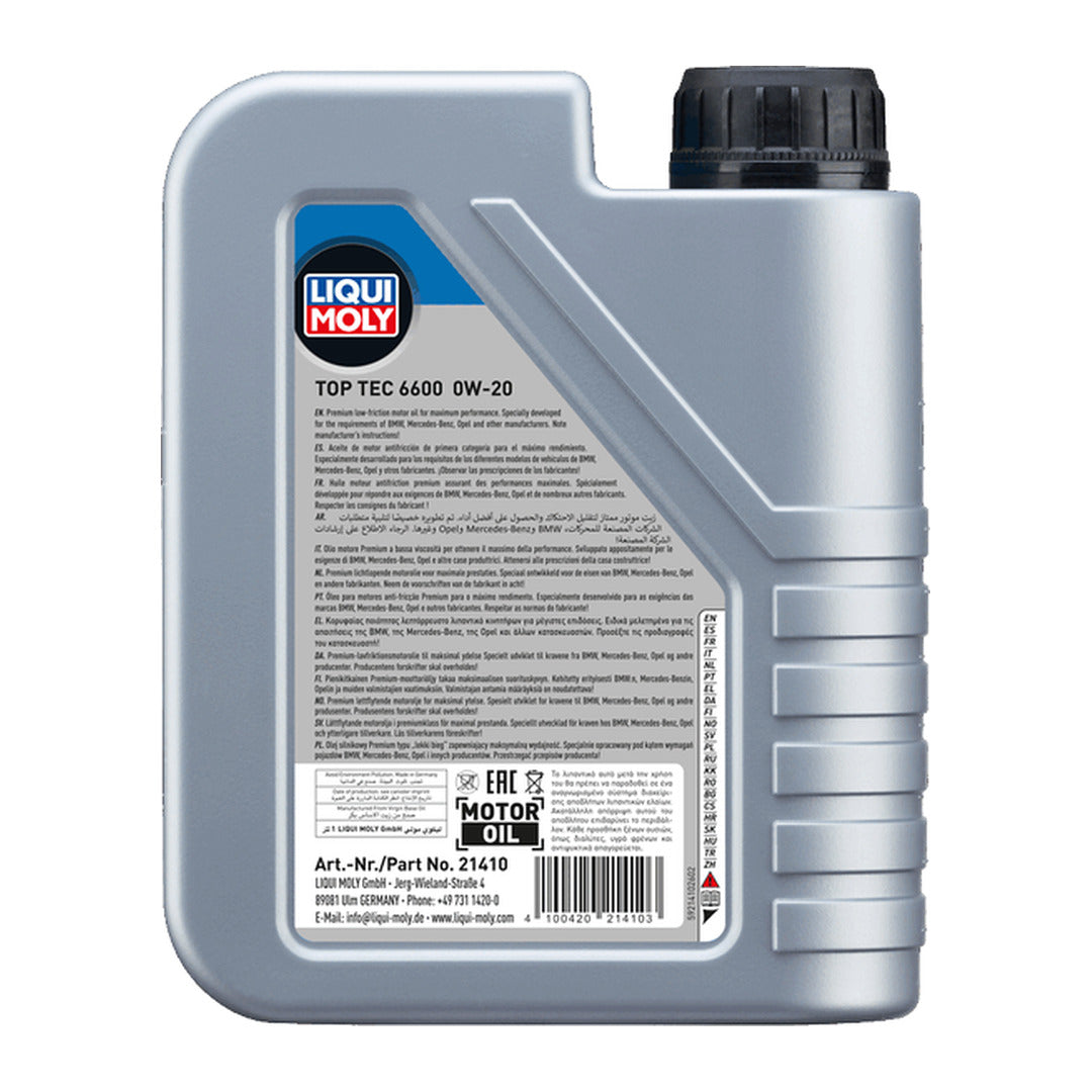 LIQUI MOLY TOP TEC 6600 0W-20 1L