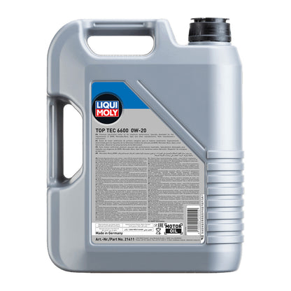 LIQUI MOLY TOP TEC 6600 0W-20 5L