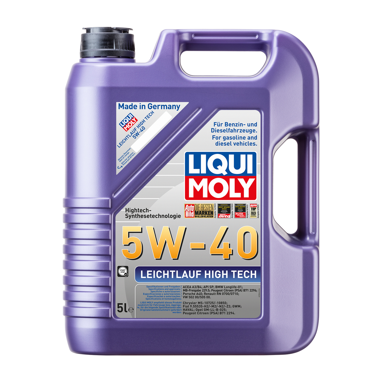 LIQUI MOLY LEICHTLAUF HIGH TECH 5W-40 5L