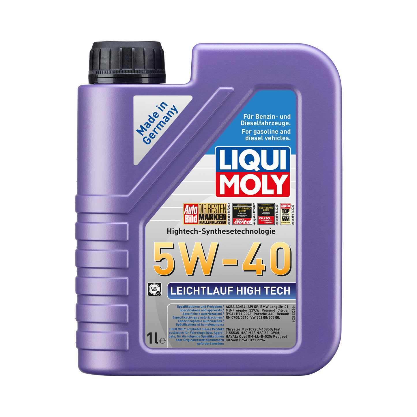 LIQUI MOLY LEICHTLAUF HIGH TECH 5W-40 1L