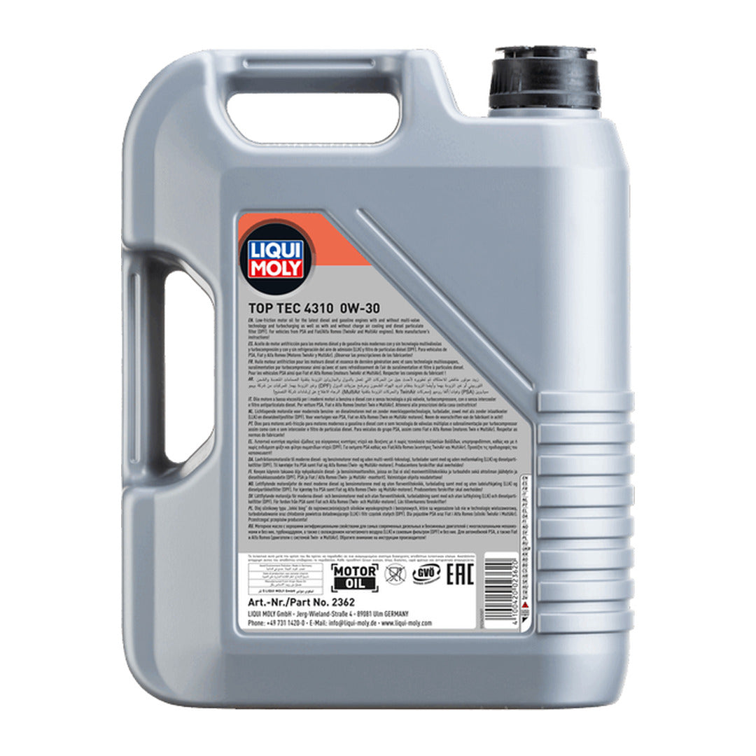 LIQUI MOLY TOP TEC 4310 0W-30 5L