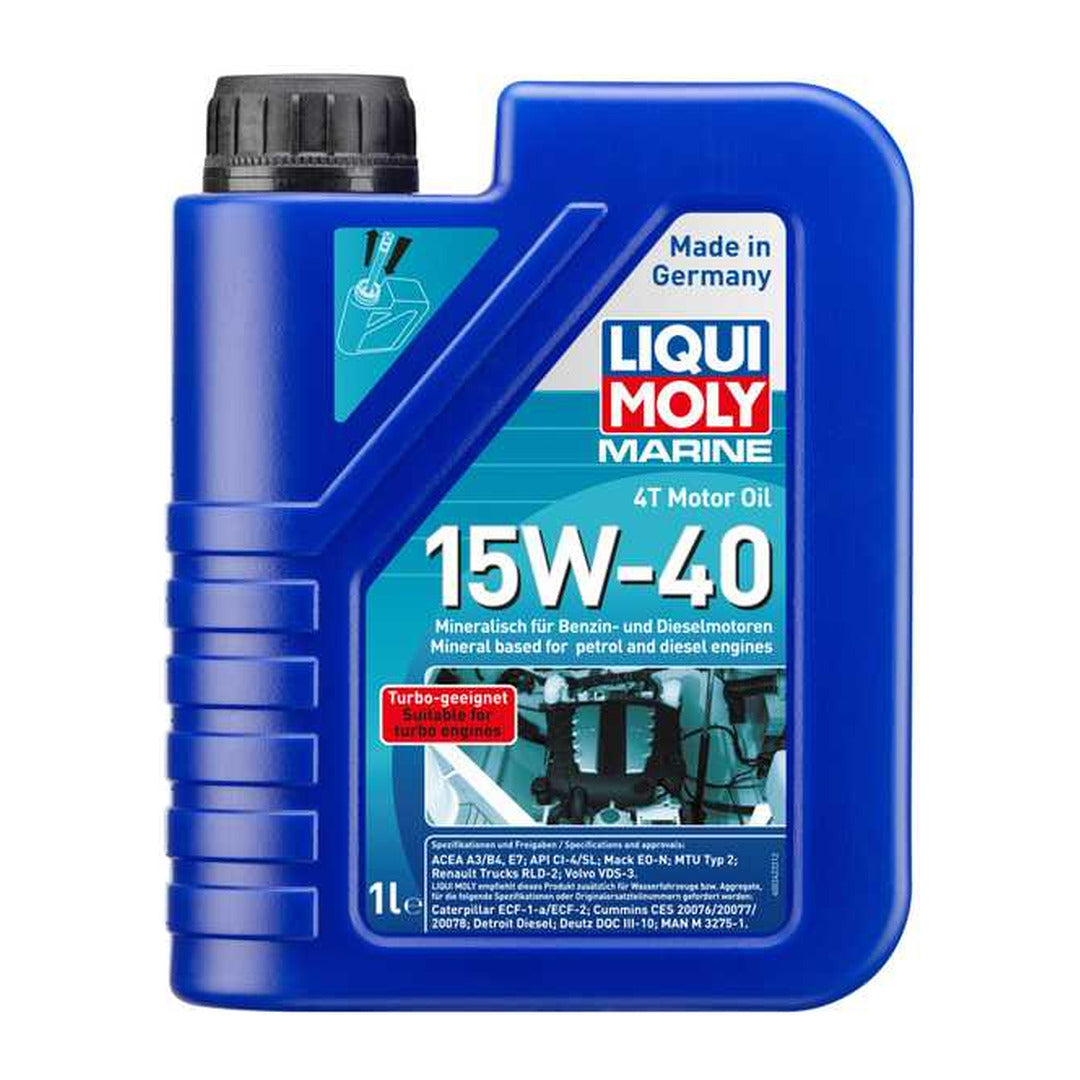 LIQUI MOLY MARINE 4T MOTOR OIL 15W-40 1L