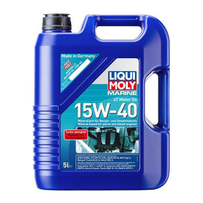 LIQUI MOLY MARINE 4T MOTOR OIL 15W-40 5L