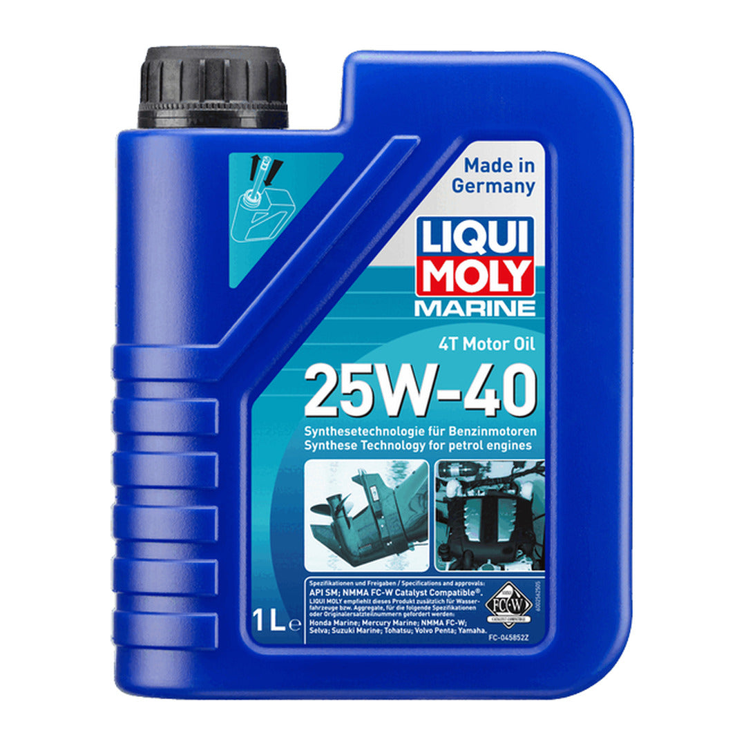 LIQUI MOLY MARINE 4T MOTOR OIL 25W-40 1L