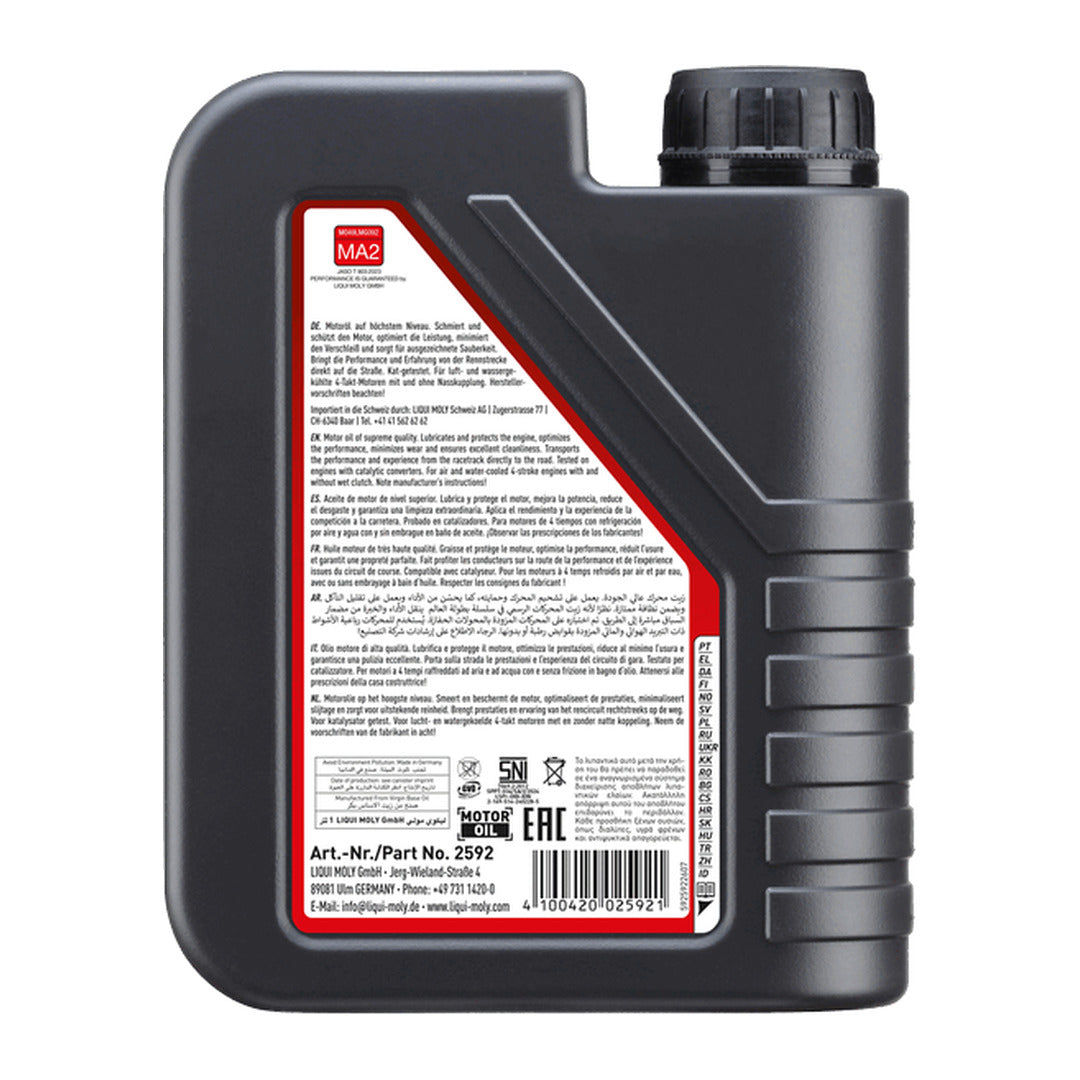 LIQUI MOLY MOTORBIKE 4T SYNTH 5W-40 STREET RACE 1L