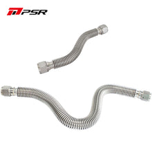 PSR -12AN -10AN Stainless Steel Turbo Oil Drain/Return flexible Pipe 300mm/450mm/600mm