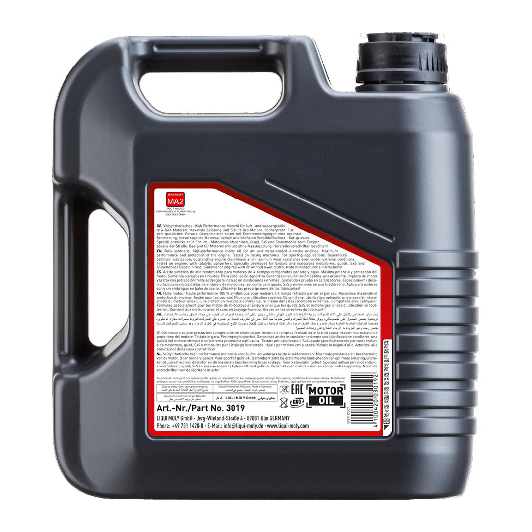 LIQUI MOLY MOTORBIKE 4T SYNTH 5W-40 OFFROAD RACE 4L