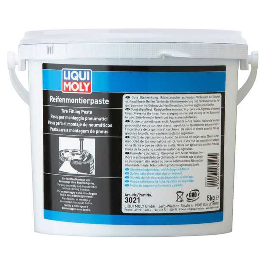LIQUI MOLY TIRE FITTING PASTE WHITE 5KG
