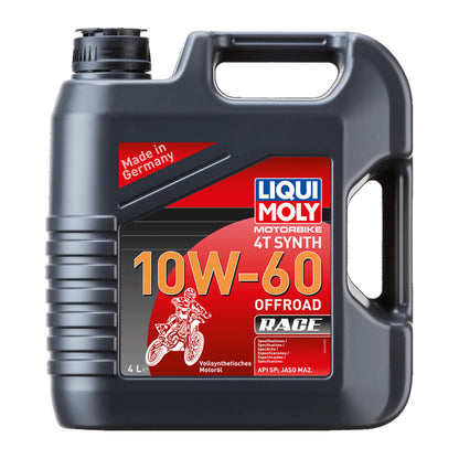 LIQUI MOLY MOTORBIKE 4T SYNTH 10W-60 OFFROAD RACE 4L