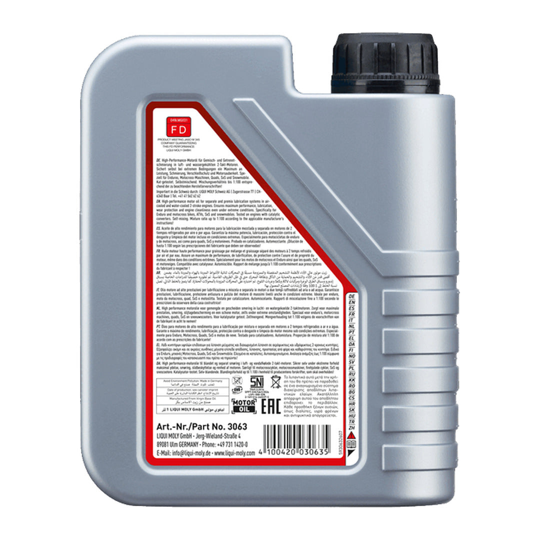 LIQUI MOLY MOTORBIKE 2T SYNTH OFFROAD RACE 1L