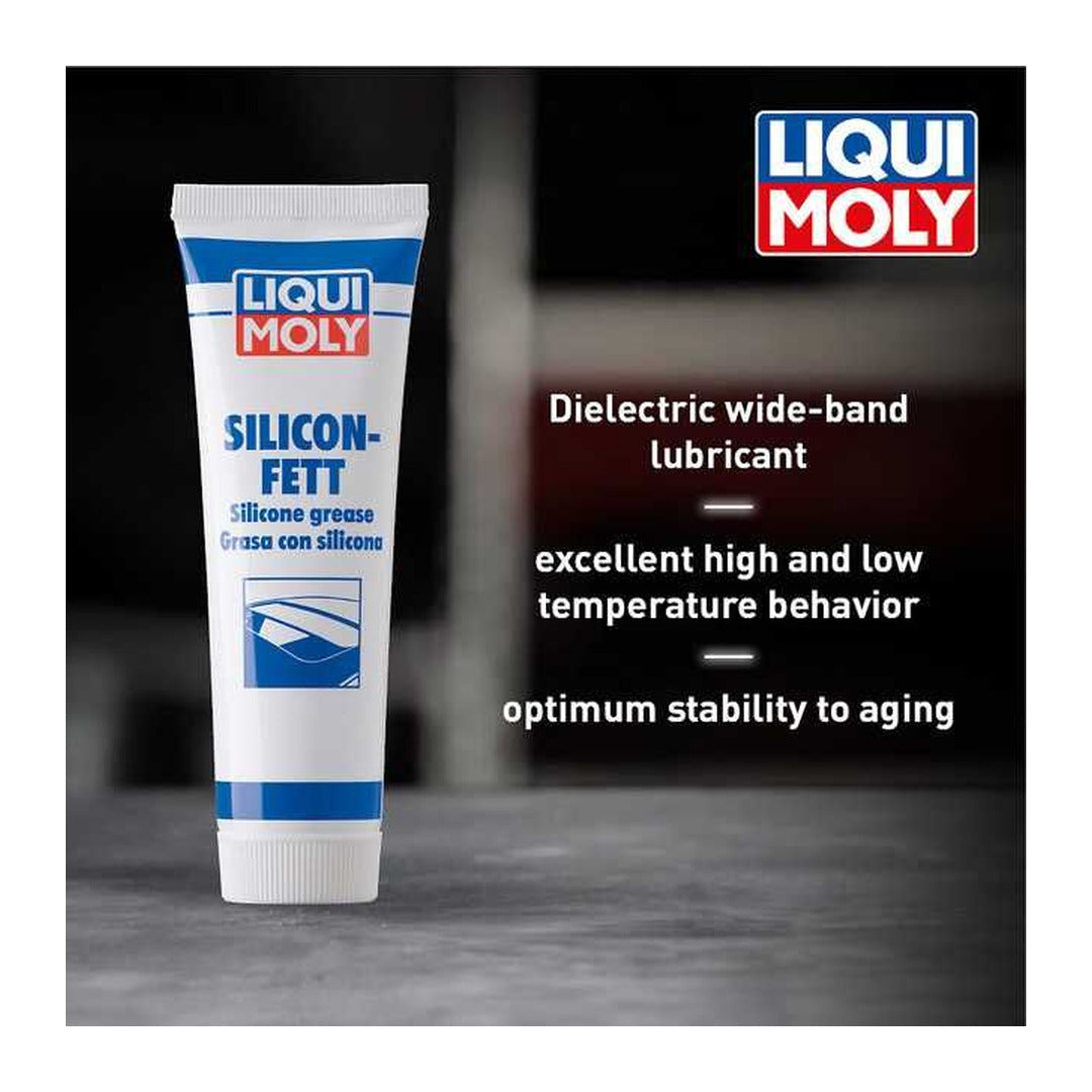LIQUI MOLY SILICONE GREASE TRANSPARENT 100G