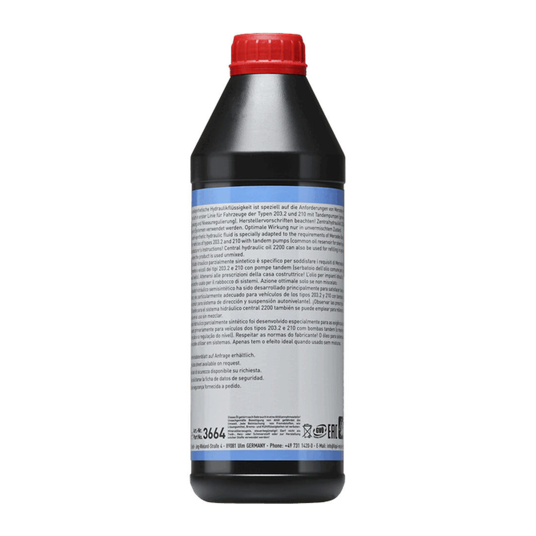 LIQUI MOLY CENTRAL HYDRAULIC SYSTEM OIL 2200 1L