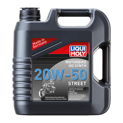 LIQUI MOLY MOTORBIKE HD SYNTH 20W-50 STREET 4L