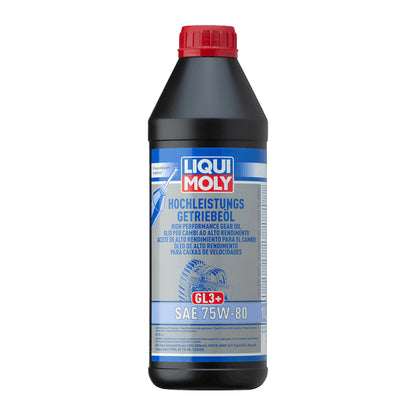 LIQUI MOLY HIGH PERFORMANCE GEAR OIL (GL3+) SAE 75W-80 1L