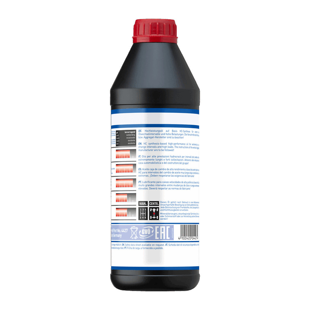 LIQUI MOLY HIGH PERFORMANCE GEAR OIL (GL3+) SAE 75W-80 1L
