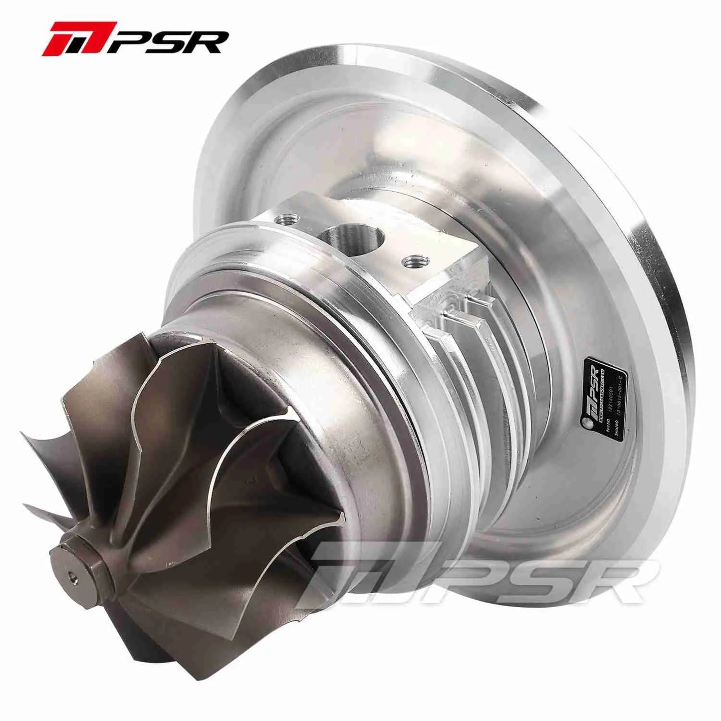 Pulsar PSR 485DG Dual Ball Bearing Turbo Curved Point Milled Billet Compressor Wheel