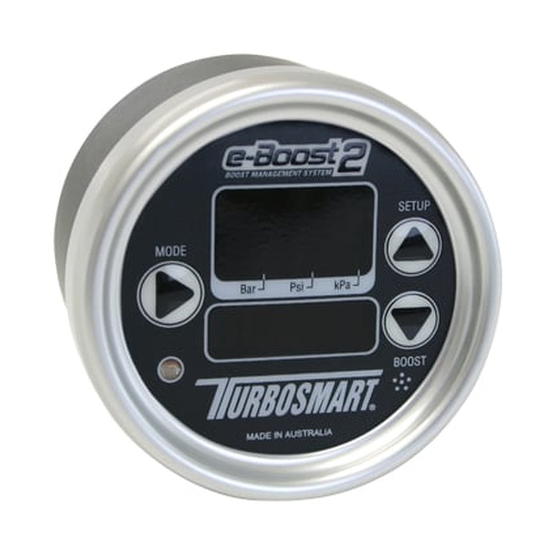 Turbosmart eBoost2 66mm Electronic Boost Controller (Black/Silver)
